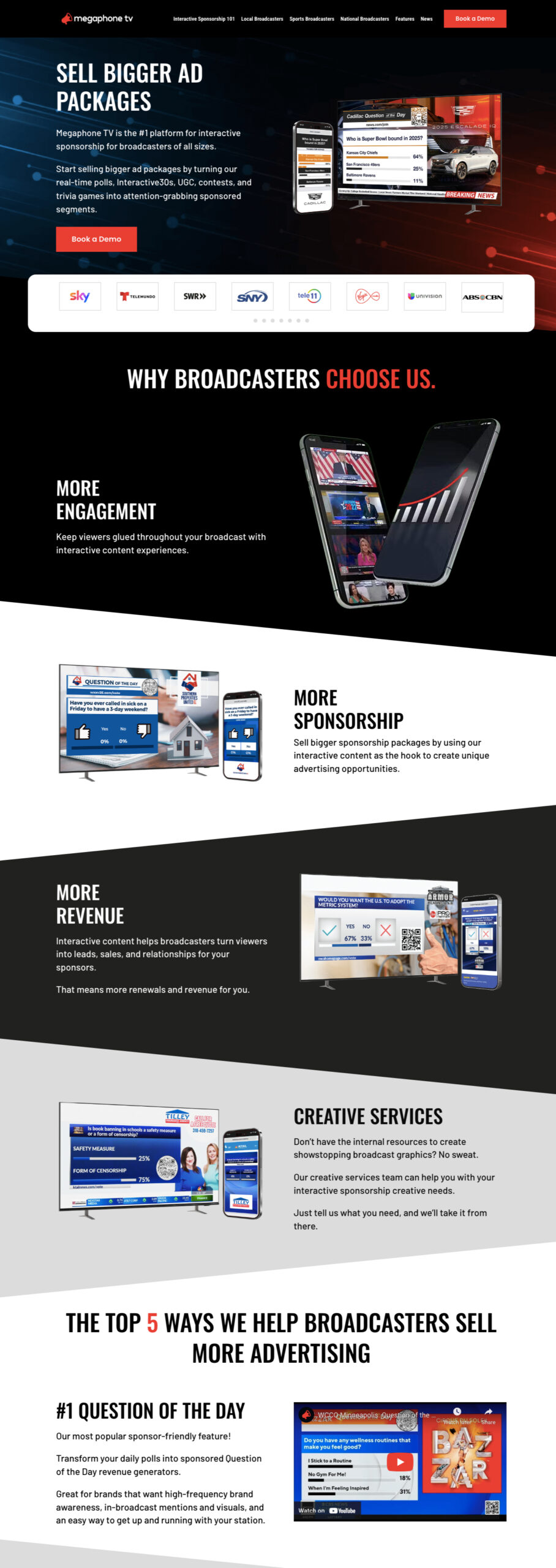 megaphonetv – Layout, Ordering & Optimization