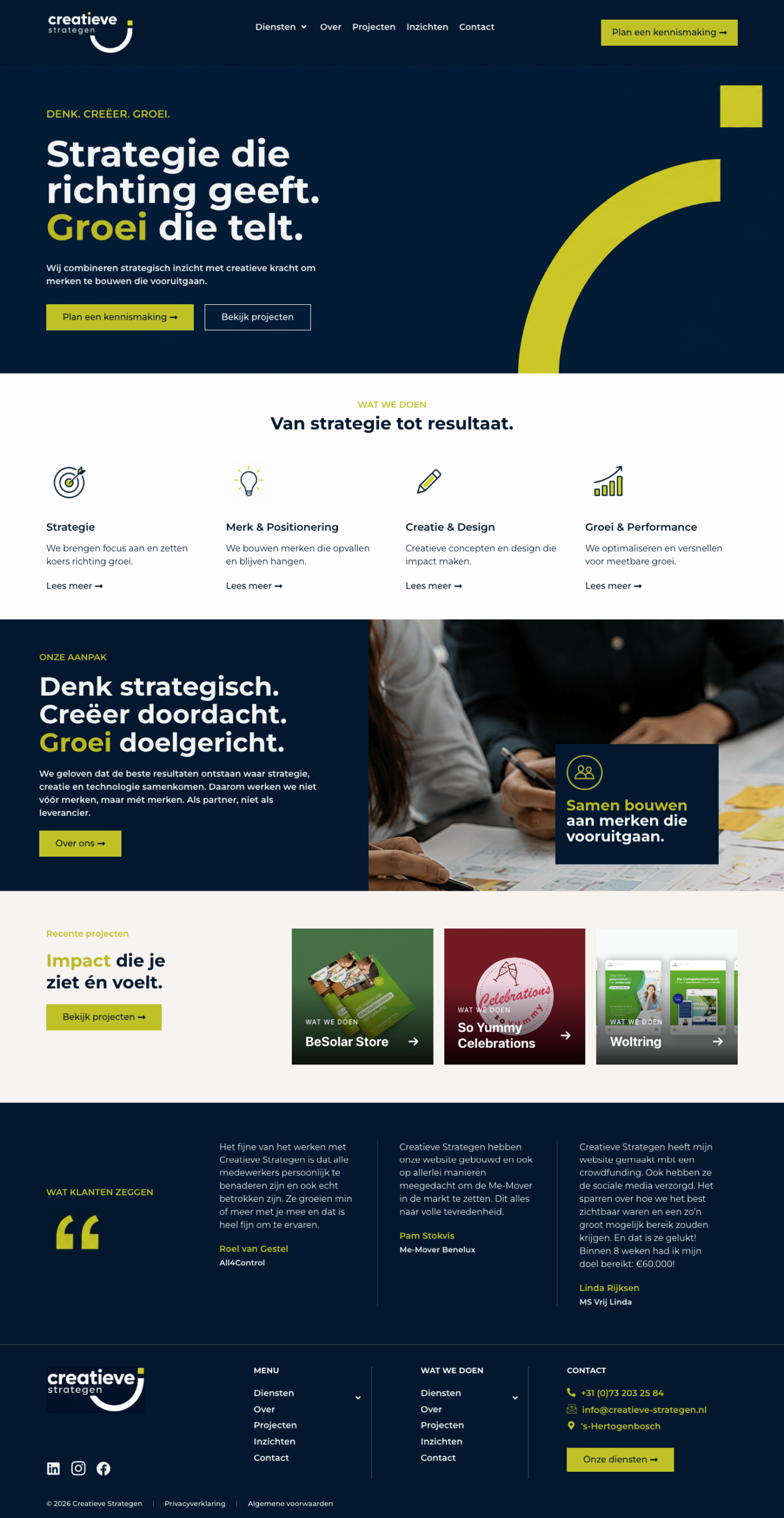 Creatieve Strategen – Corporate Identity & Marketing